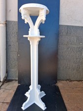 ALZATINA IN LEGNO INTAGLIATO E LACCATO DI BIANCO VEDI DESCRIZIONE E FOTO 