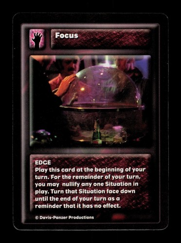 Focus highlander trading card - focus,
