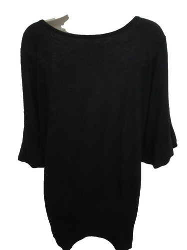 Maglione mezza manica senza