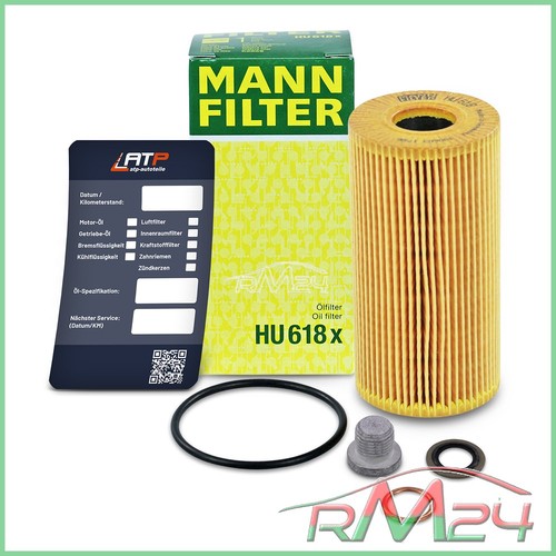 Mann filtro olio tappo - +, +