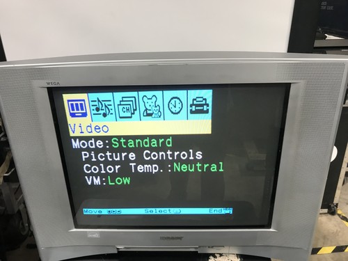Sony trinitron wega - trinitron, kv-24fs120