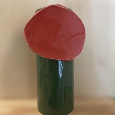 Vaso disco decoupage Vitra