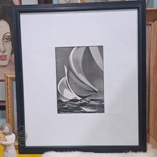 Due barche a vela da regata