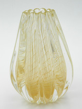 Vaso a costine Murano Barovier