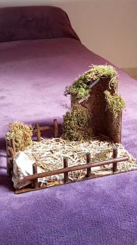 Presepe ovile fatto a - presepe,