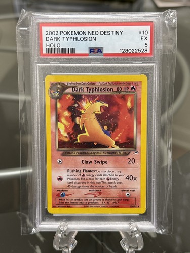 Dark typhlosion holo psa - holo,