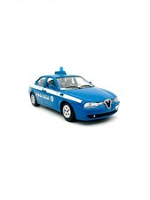 Modellino Da Collezionone Burago Alfa Romeo 156 Polizia Anni ‘90
