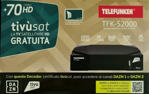 Decoder satellitare senza - satellitare,