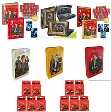 HARRY POTTER PANINI MANUALE FIGURINE MAGHI E STREGHE & ANNIVERSARY BOX, TINS