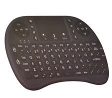 Mini tastiera wireless NERA per Android o PC media telecomando gioco Xbox 360 PS3