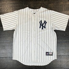 Majestic Cooperstown Collection New York Yankees Dimaggio #5 Uomo Nuovo con etichette Taglia L