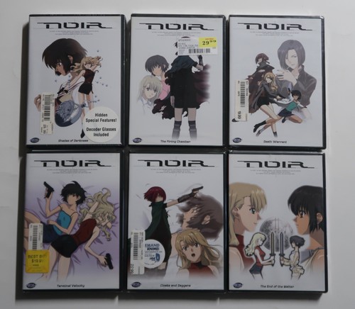 Noir collection anime dvd lot - noir,