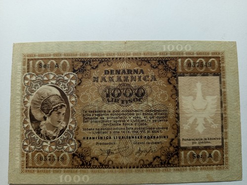 1000 lire occupazione - 1000,