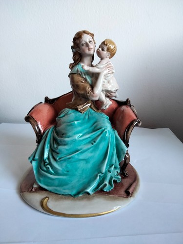Statutta ceramica mamma - statutta,