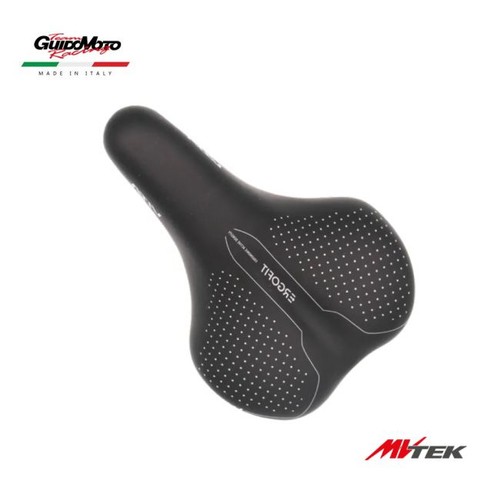 Sella nera ergofit biciclette - sella,