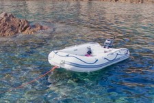 Gommone QickSilver 3,15 Mt e motore Mercury Marine 8 CV