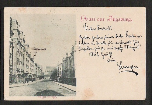 21567 cartolina augsburg - 21567,