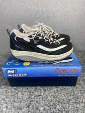 Sneakers Skechers Shape Ups donna 8 nero bianco tonificante rocker