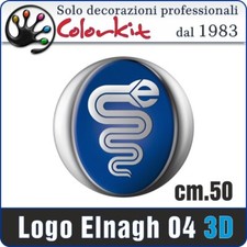Adesivo logo Elnagh-4 cm. 50