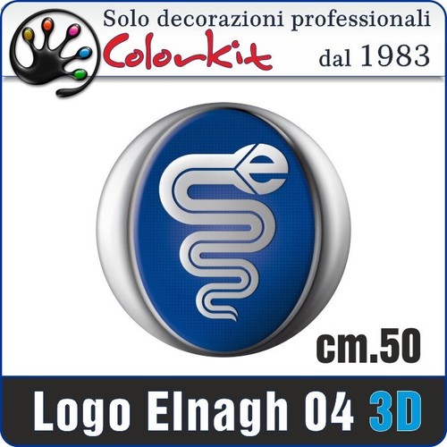 Adesivo logo elnagh 50 - adesivo,