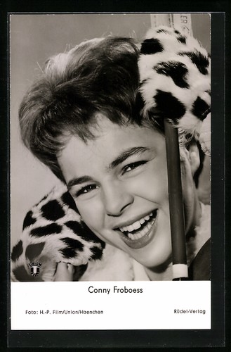 Cartolina musicista conny - cartolina,