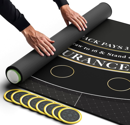 Tappetino blackjack 30 - 70", 30"