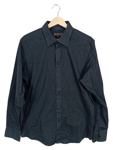 Ben sherman camicia uomo - ben, nera