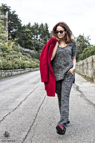 Zara grigio maglia - zara,