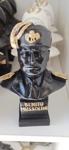 Busto benito mussolini dux fez - busto,