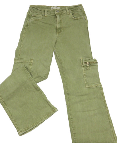 Jeans zara ragazzo verde cargo - ragazzo,