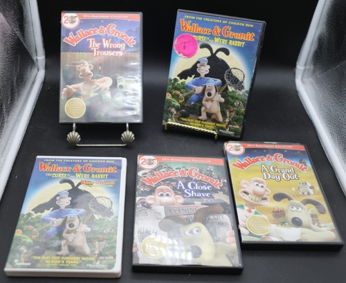 Wallace gromit dvd lot - gromit, 5