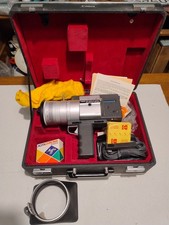 Telecamera Canon Zoom 1218 Super 8 , con valigetta e imballo, vintage