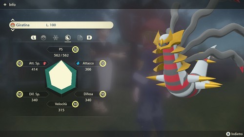 Giratina origin form 6iv fully - giratina,