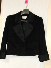 YVES SAINT-LAURENT RIVE GAUCHE Veste Cachemire Noir T 38 TBE