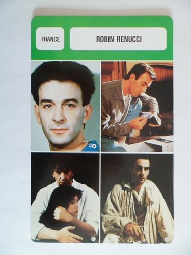 Carte fiche cinema robin - carte,