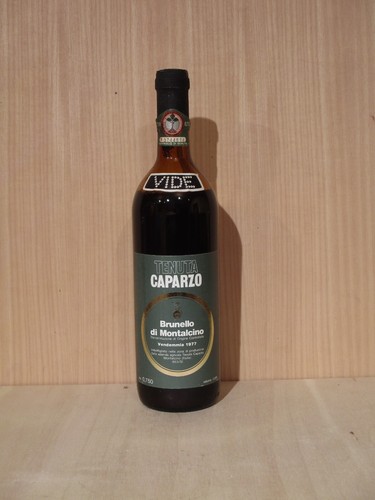 Vino brunello montalcino 1977 - vino,