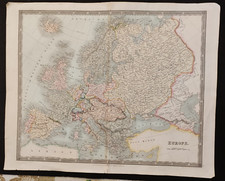 EUROPA ANTICA MAPPA CARTA