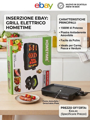 Bistecchiera elettrica con