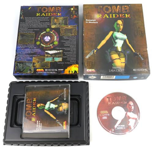 1996 orig tomb raider - orig., pc