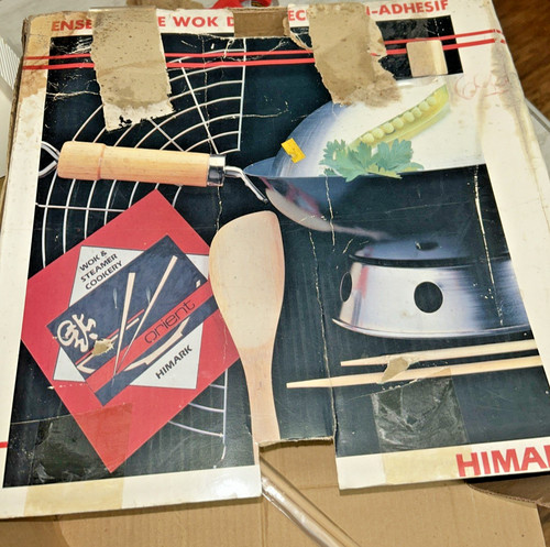 Set wok antiaderente himark - wok,