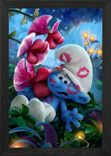 Puffo coperto di baci