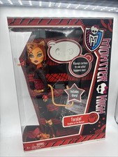Bambola Monster High Toralei Stripe Figlia del gatto mannaro prima ondata nuova con scatola