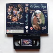 VHS UNA VEDOVA ALLEGRA (1995) ROSSANA DOLL -FM VIDEO - EX NOLEGGIO