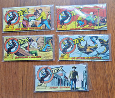 TEX STRISCIA LOTTO SERIE COMANCHES nn. 5, 9, 12, 14, 19. ORIGINALI OTTIMO STATO