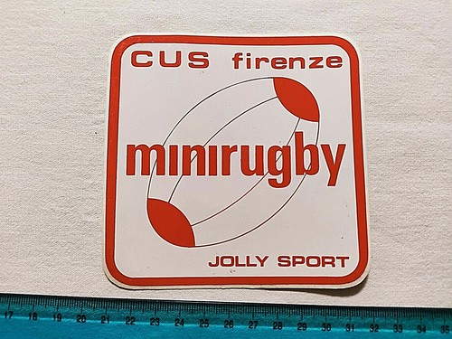 Adesivo cus firenze - cus, rugby