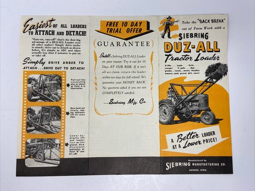 Brochure vendita trattore