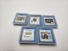 LOTTO 5 giochi Nintendo 3DS Harvest moon/Steam/NBA stars/Firefighter/Paddington E1
