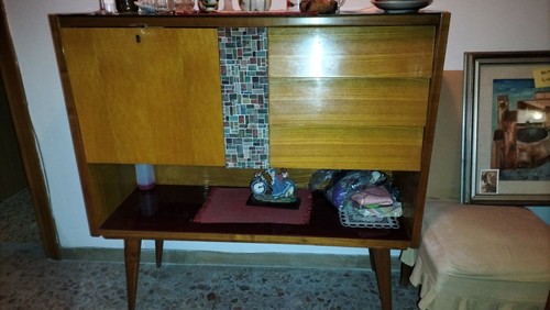 Mensola legno anni 70 - mensola,