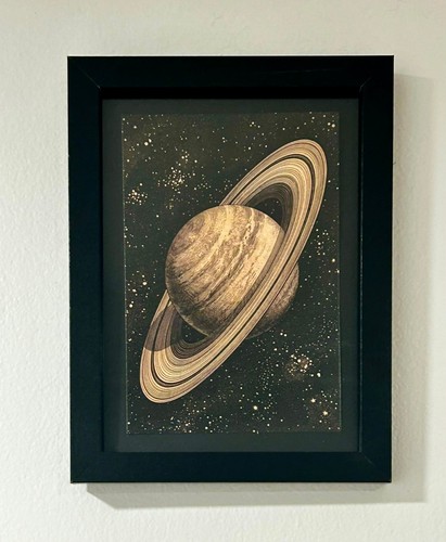 Cartolina stampa saturno - stampa,