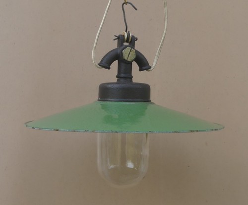 Ancienne suspension abat-jour